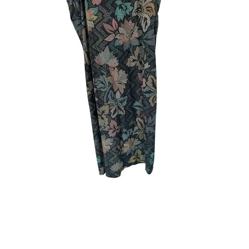 PrAna Green Yellow Ardor Yoga Comfortable Square Neckline Racerback Dress Small‎ - Picture 7 of 10